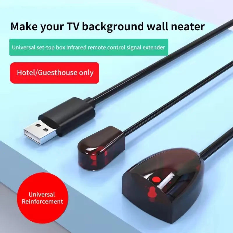 Infrared IR Remote Extender Repeater Receiver USB Adapter Transmitter Applies to All Remote Control Devices For DVD set STB Box
