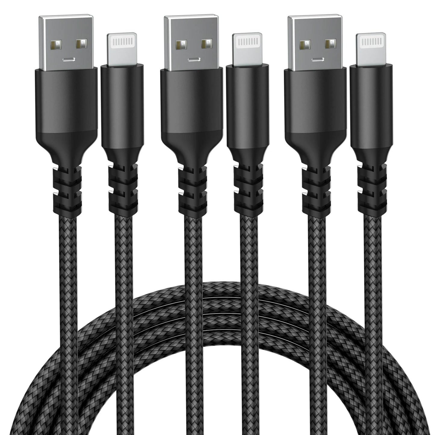 USB to Lightning charge cable for iPhone 14 13 12 11 Pro Max 8 7 6 Fast charging cable Data cable for iPad Mini MFi Certified