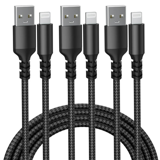 USB to Lightning charge cable for iPhone 14 13 12 11 Pro Max 8 7 6 Fast charging cable Data cable for iPad Mini MFi Certified