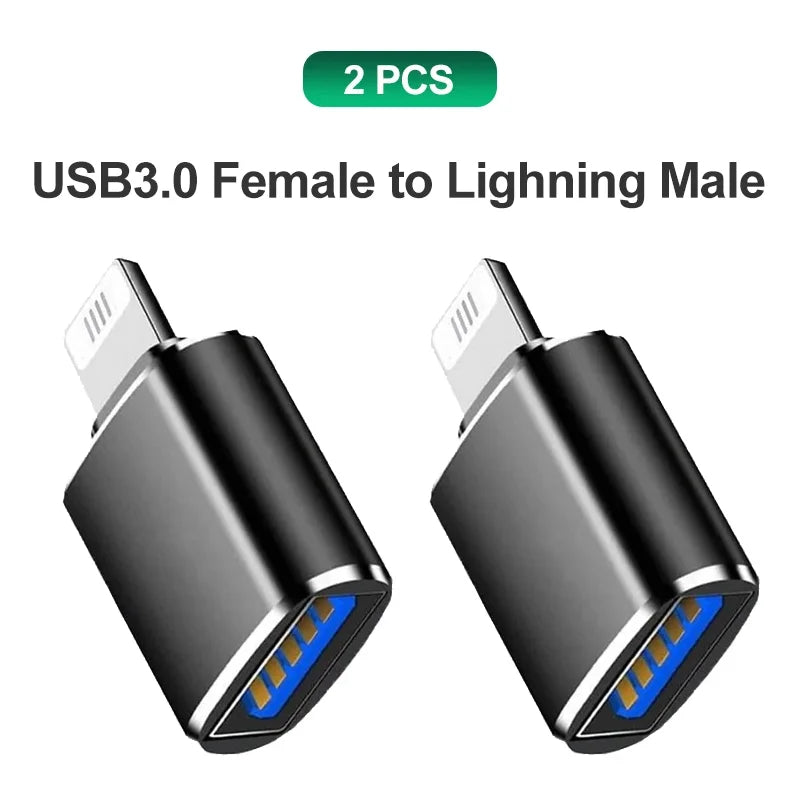 Type C to USB Adapter 3.0 USB-C 3.1 Male OTG A Female Data Connector For MacBook Pro iPad Mini 6/Pro MacBook Air Type C Devices