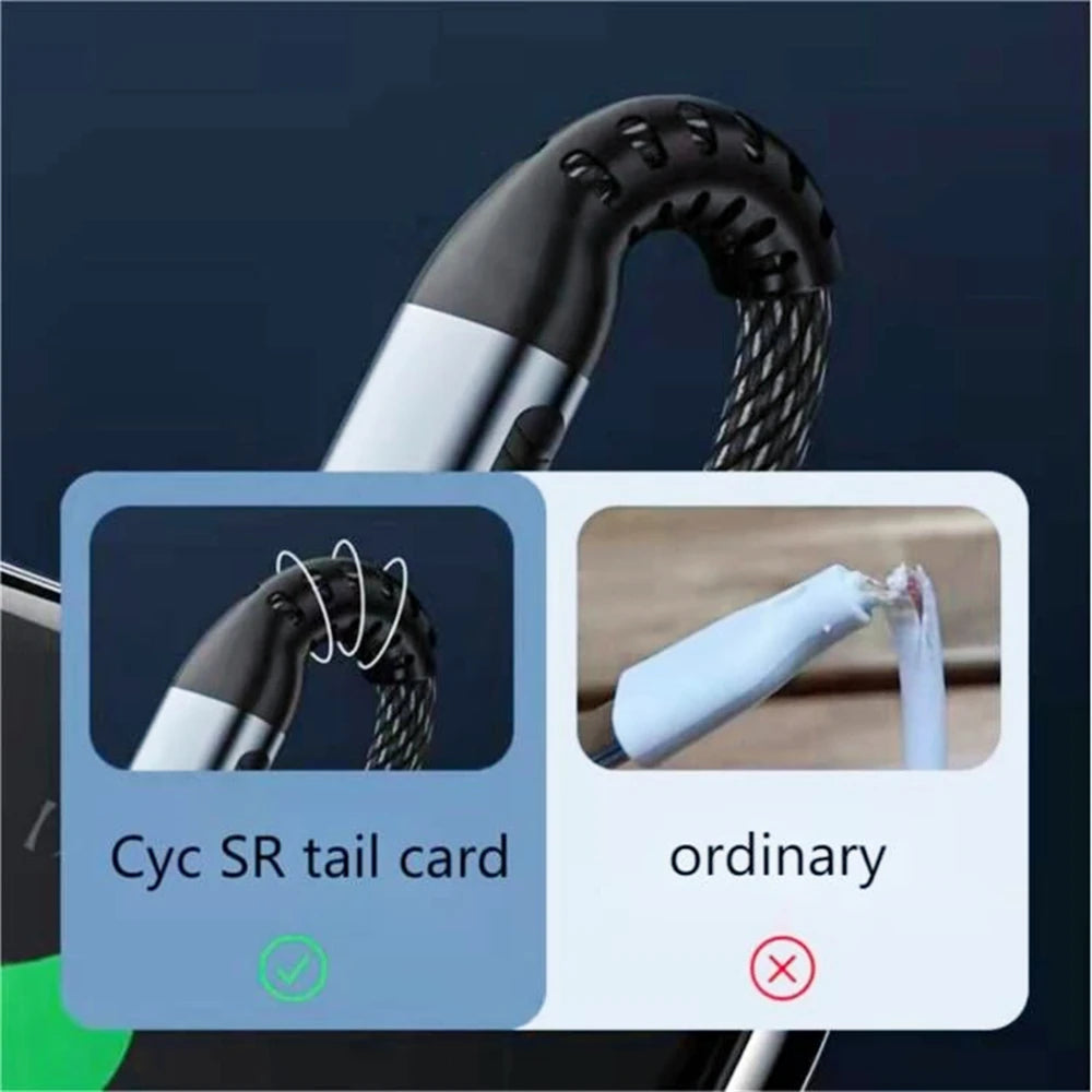 USB C to USB Type C Cable for MacBook Pro Quick Charge 4.0 PD 100W 5A Fast Charging for Samsung Xiaomi mi 10 Charge Cable 1/2M