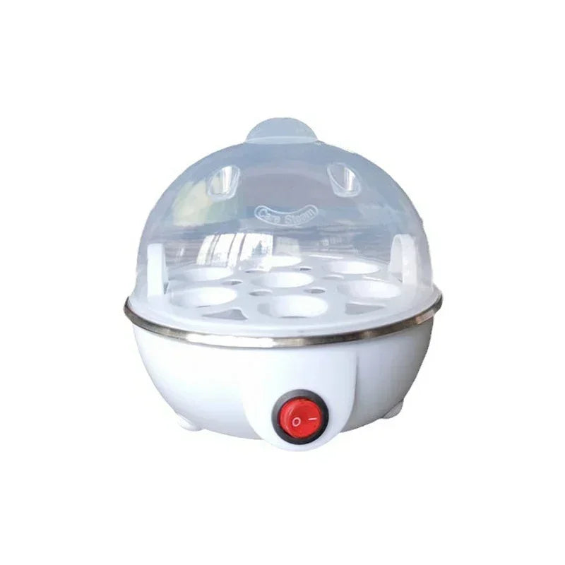 Electric Egg Boiler 7 Eggs Steamer Multifunctional Cooker with Auto Shut Off for Omelet Soft Medium and Hard Boiled Eggs