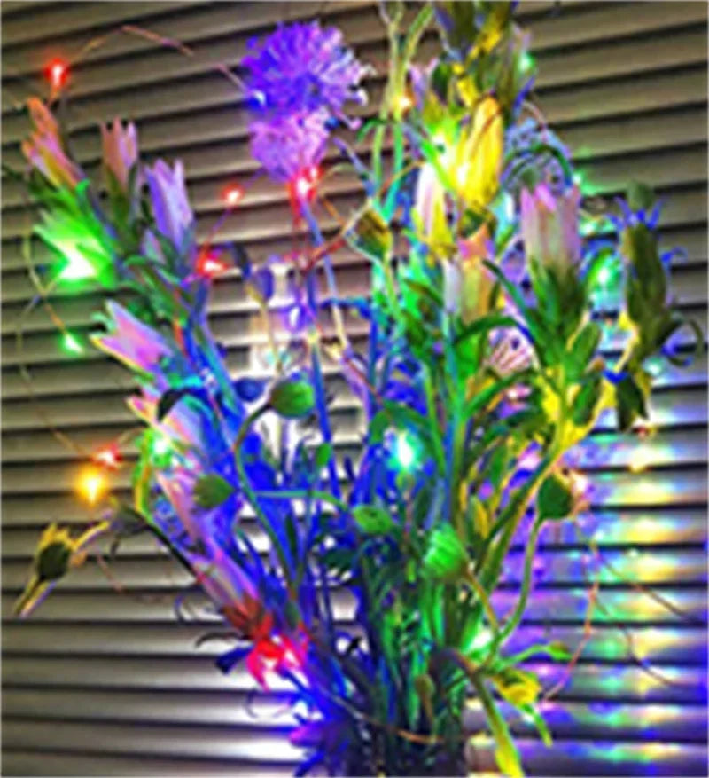 20m USB LED String Lights Fairy String Lights Warm White LED String Lights for Christmas Wedding Party Home Holiday Decoration