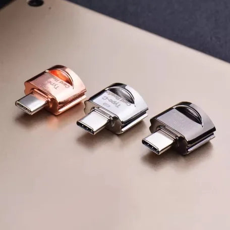 Type C To Micro-SD TF Adapter OTG Card Reader Mini Card Reader Smart Memory Card Reader For Phone Laptop