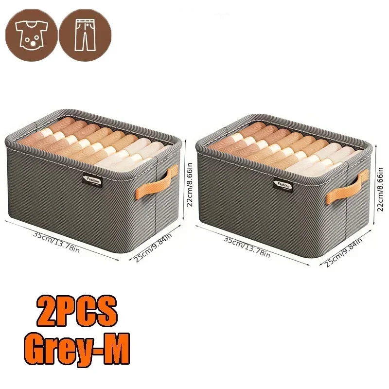 Thicken Clothes Organizer Pants Sweater Storage Cabinets Drawers Organizer Jeans Storage Box Wardrobe Clothes Storage Organizers