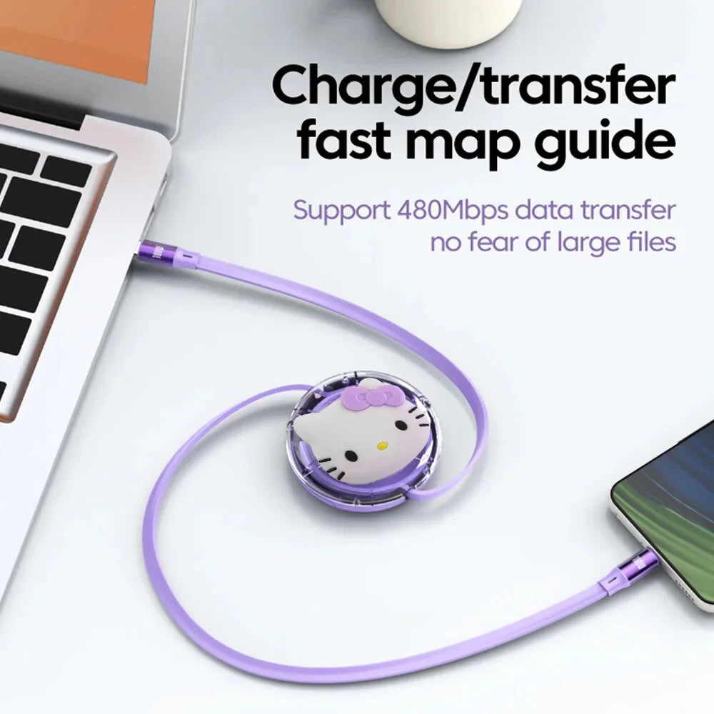 PD 100W Cable USB Type C to Type C Fast Charging USB C to USB C Cable for iphone 15 Huawe