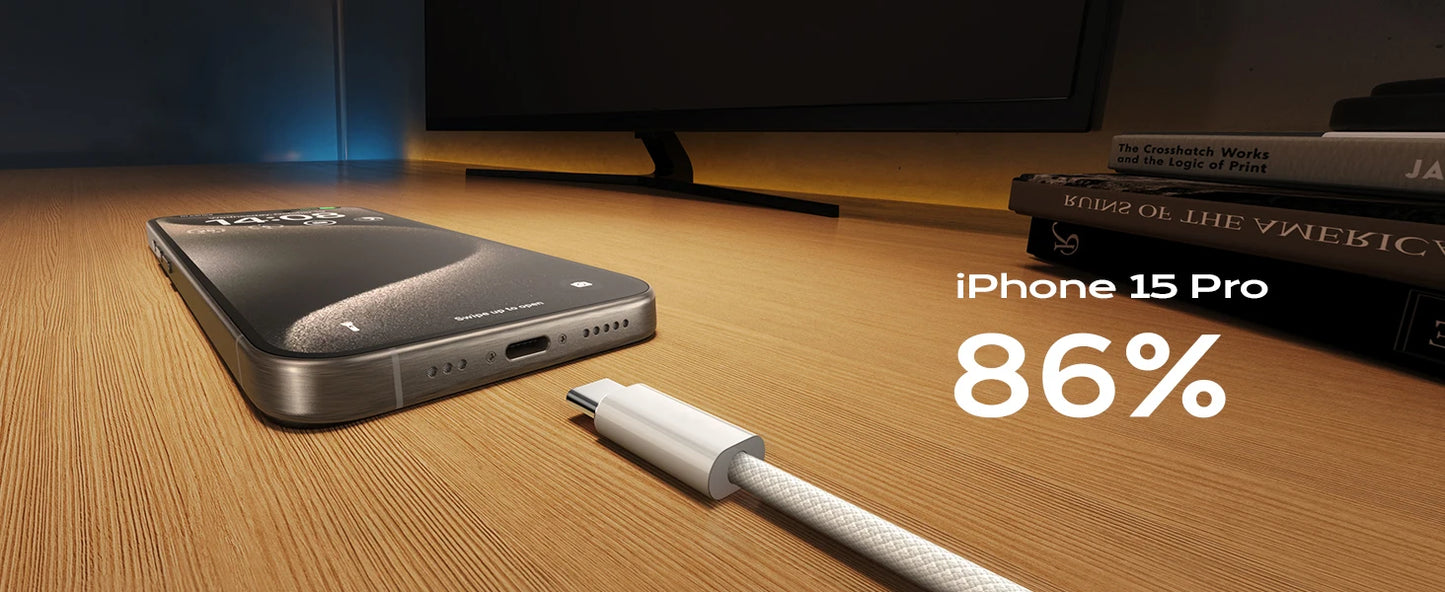 NNBILI 60W USB C to USB C Fast Charging PD Cable For iPhone 15 Pro Max Plus iPad Air 5 Samsung Huawei Xiaomi Type-C to Type-C ﻿