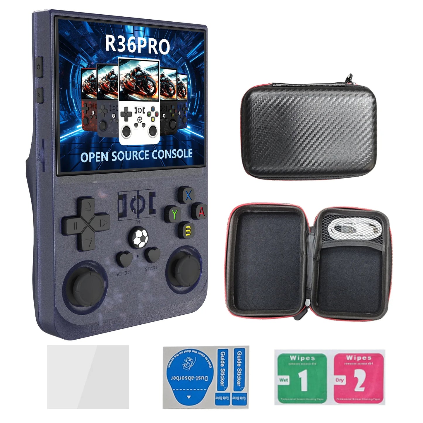 2025 R36S Pro Game Console Retro 128gb Consola R36s R36 S R36h Rs36s K36 Konsole Consolle Jeux GamBoy Max Video GameHandheld