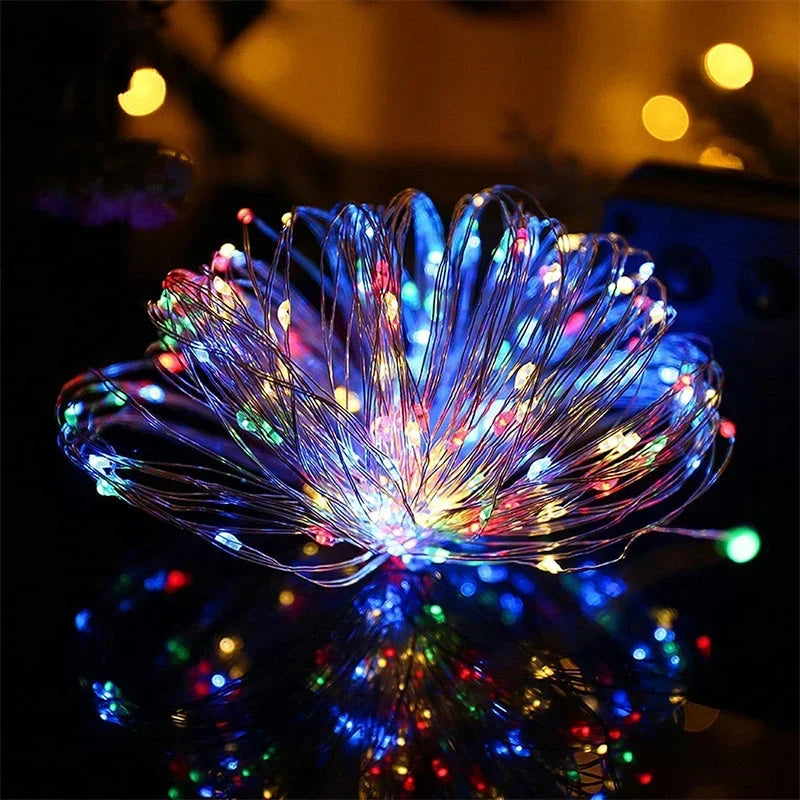 20m USB LED String Lights Fairy String Lights Warm White LED String Lights for Christmas Wedding Party Home Holiday Decoration