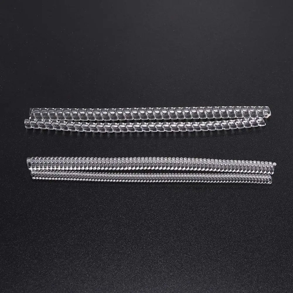 4pcs/lot Transparent Spiral Based Ring Tools Spring Coil Ring Size Adjuster Guard Tightener Reducer Resizing Tool For Jewelry