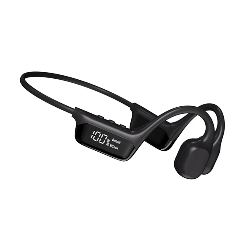 IPX8 True Waterproof Bluetooth 5.4 Swimming Diving Bone Conduction Headphone 32GB MP3 Player Summer Sports Cycling Music Headset