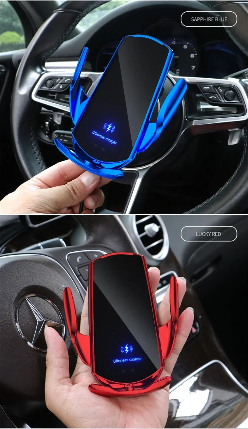 30W Wireless Car Charger Magnetic Car Phone Holder For iPhone 16-12 Pro Max Xiaomi Samsung Fast Charging Wireless Chargers