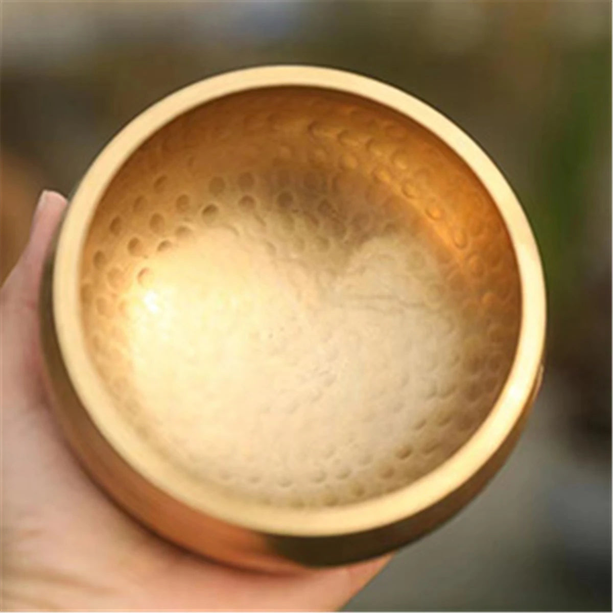 Tibetan Singing Bowl Set Sound Bowl Meditation Bowl Unique Gift Helpful for Meditation Yoga Stress Relief