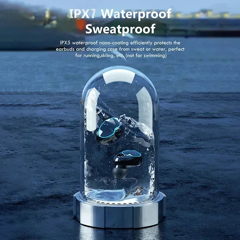 M10 TWS Bluetooth Headphones 2500mAh Charging Box Wireless Earphones With Microphone 9D Stereo Sports Waterproof Earbuds Headset