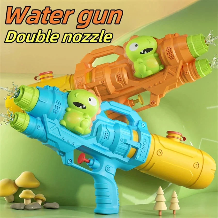 Dinosaurs ducks sharks  twin sprinklers water gun toys water fights family gatherings party games water pools beach toys