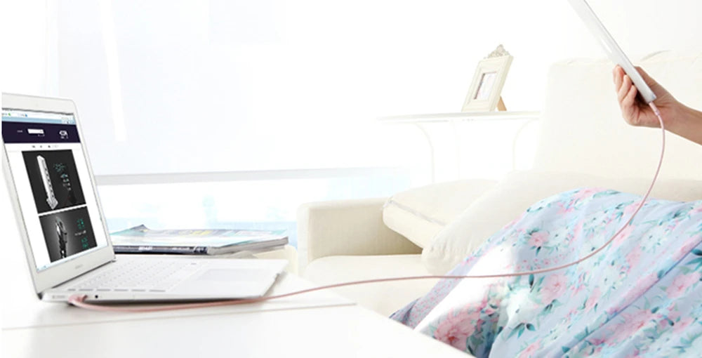 Type C USB Fast Charging Cable for Samsung S23 A55 A35 Xiaomi Redmi Note 13 POCO X5 Huawei Nova 11 Realme iQOO Braided Cable 3m