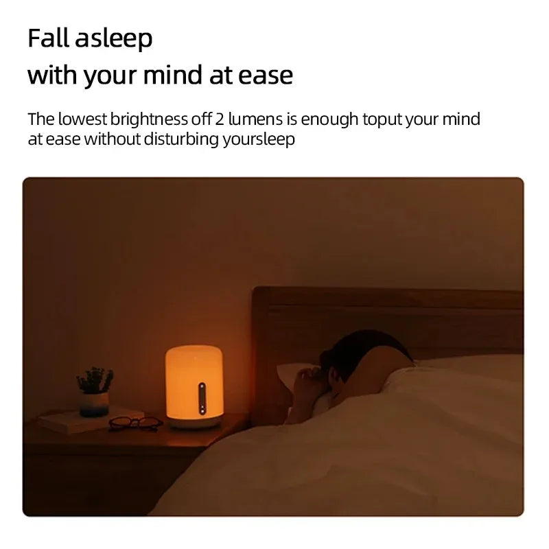 Original Xiaomi Mijia Bedside Lamp 2 Smart Table LED Night Light MJCTD02YL 12V-1A