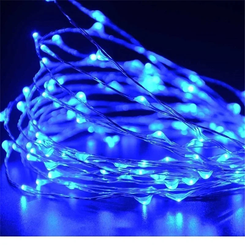 20m USB LED String Lights Fairy String Lights Warm White LED String Lights for Christmas Wedding Party Home Holiday Decoration