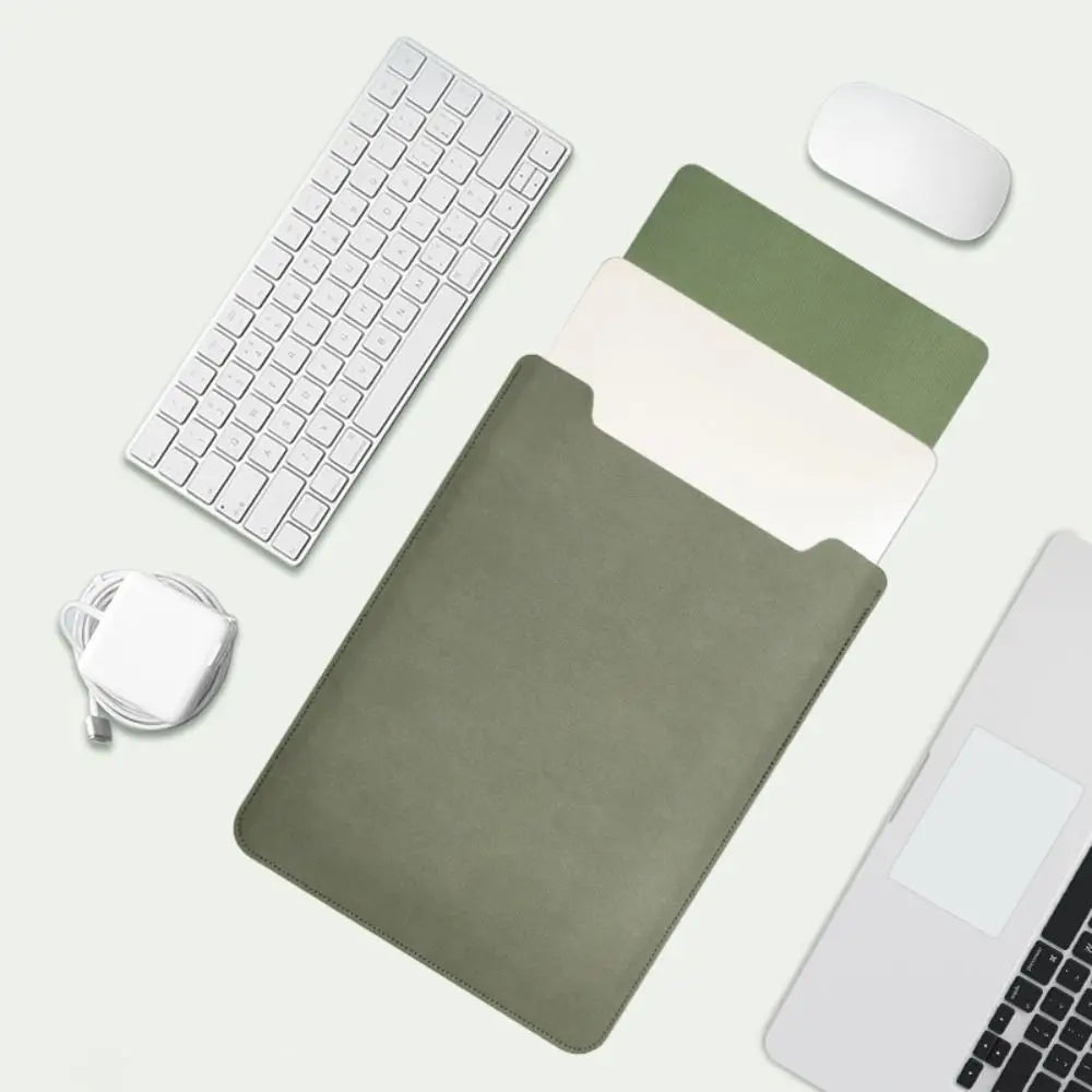 11 13 14 15 inch Ultra Thin PU Leather Ultrabook Cover Laptop Sleeve Case Shockproof Notebook Bag for HP/Dell/Surface