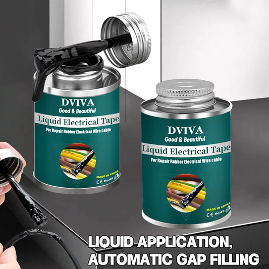 Waterproof Liquid Electrical Tape Insulating Repair Paste Fix Line Glue For Wires And Cables Home Use Quick Drying Sealant