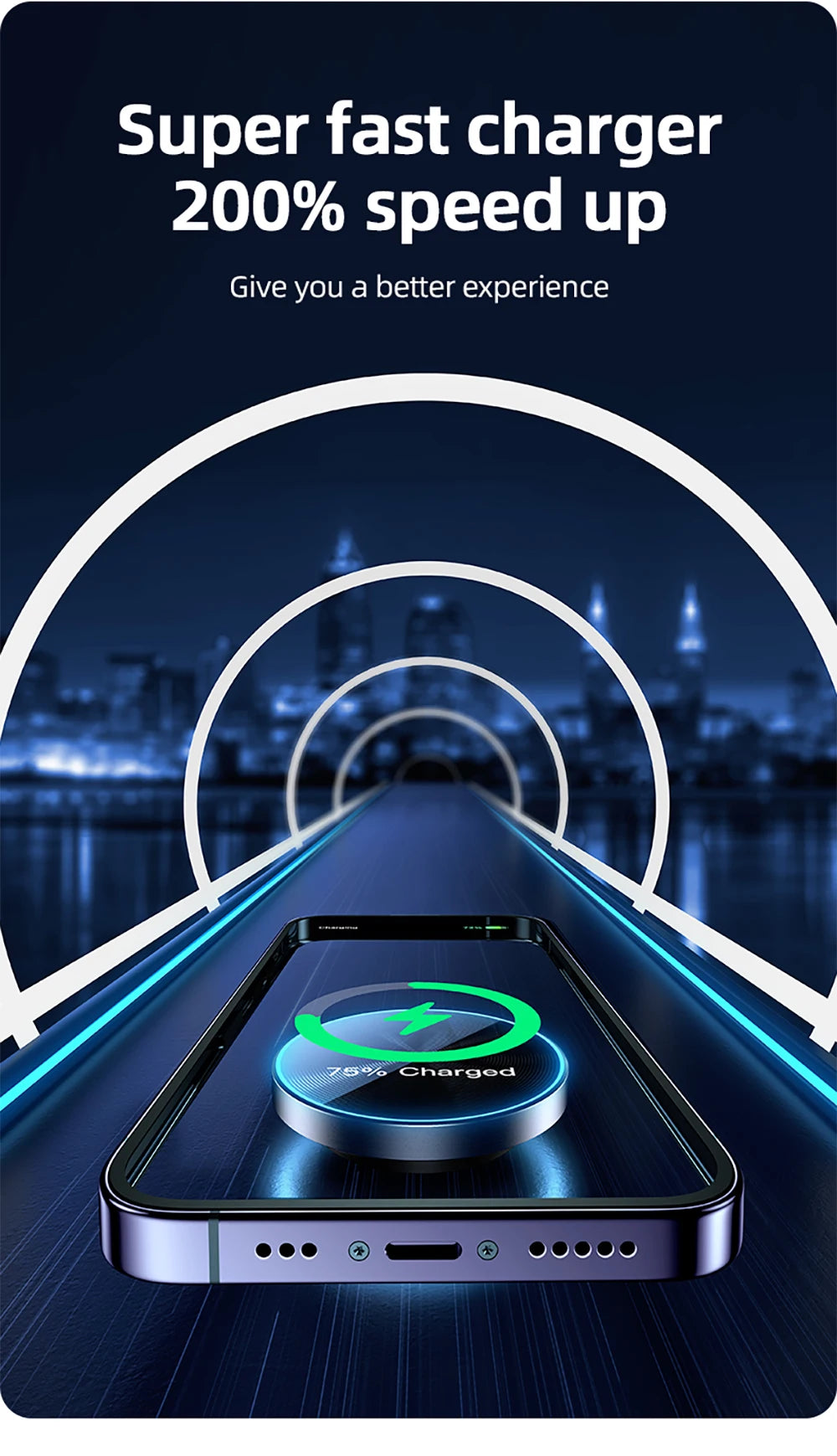 Joyroom Magnetic Car Phone Mount Wireless Fast Car Charger for iPhone Holder 15W Magnetic Car Phone Holder Mount Wireless