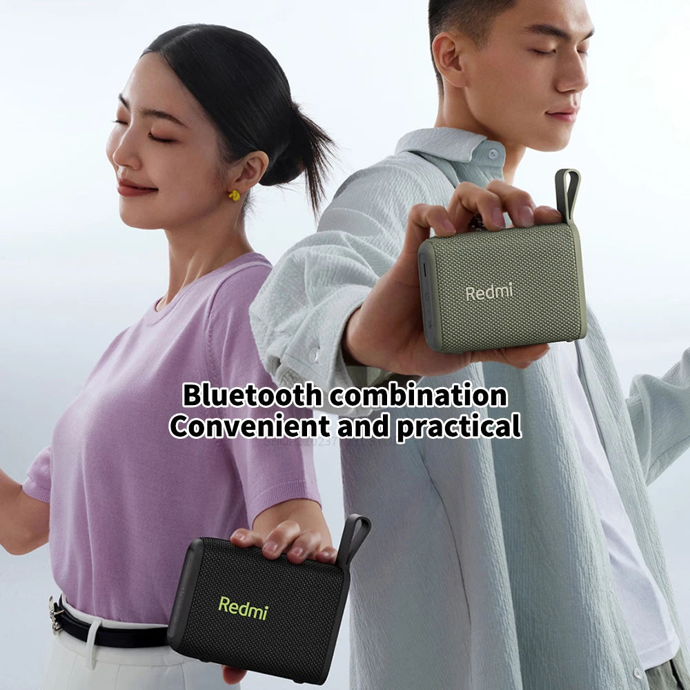 Xiaomi Redmi Portable Bluetooth Speaker Outdoor IP67 Stereo Powerful Sound  Box BT5.3 RGB Dual Pairing TWS Connectivity Colorful