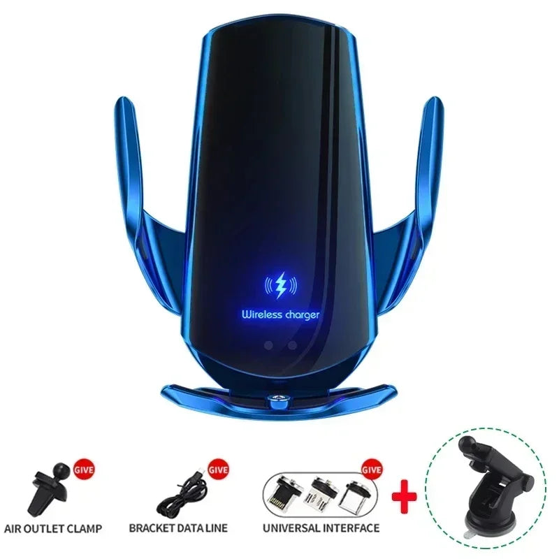 30W Wireless Car Charger Magnetic Car Phone Holder For iPhone 16-12 Pro Max Xiaomi Samsung Fast Charging Wireless Chargers