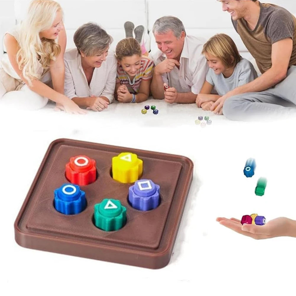 Korean Traditional Play Game Fun Gonggi Jack Stone Pebbles Set Hand Eye Coordination Training Toy Gong gi Set Party Board Game