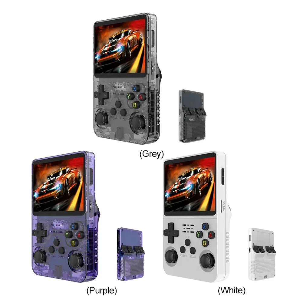 R36S retro handheld video game console 64GB game 3.5-inch IPS screen handheld game console open-source Linux gift