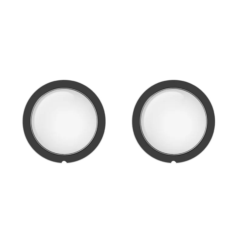 Sticky Lens Guards PC Protective Cover Cap for Insta360 X4 / X3 / Insta 360 One X2 Waterproof 360 Action Camera Accessories