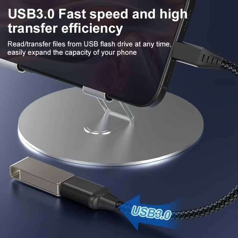 USB C to USB adapter 3 0 USB C OTG adapter 10Gbps USB Type C to USB adapter USB C to USB A female OTG cable for MacBook Pro iPad