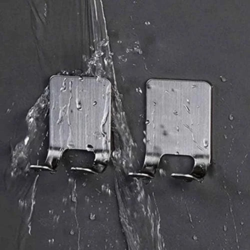 6/2pcs Razor Holder 304 Stainless Steel Men Shaving Shaver Razor Stand Shelf Shaving Razor Storage Rack Bathroom Hook Organizer