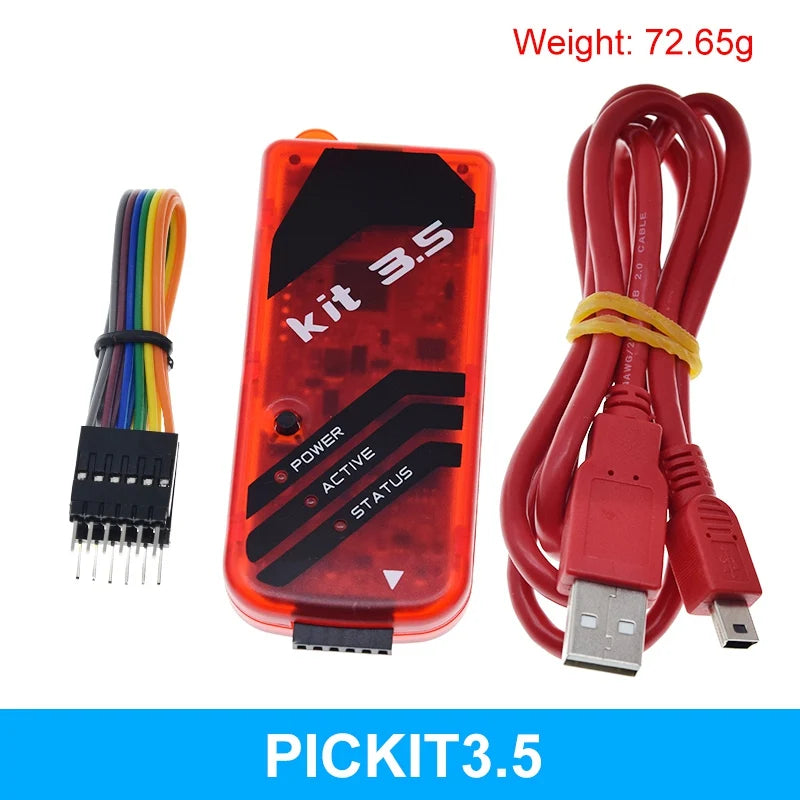 TZT PICKit2 PICKIT3 PICKit3.5 Programmer + PIC ICD2 PICKit 2 PICKIT 3 PICKIT 3.5 Programming Adapter Universal Programmer Seat