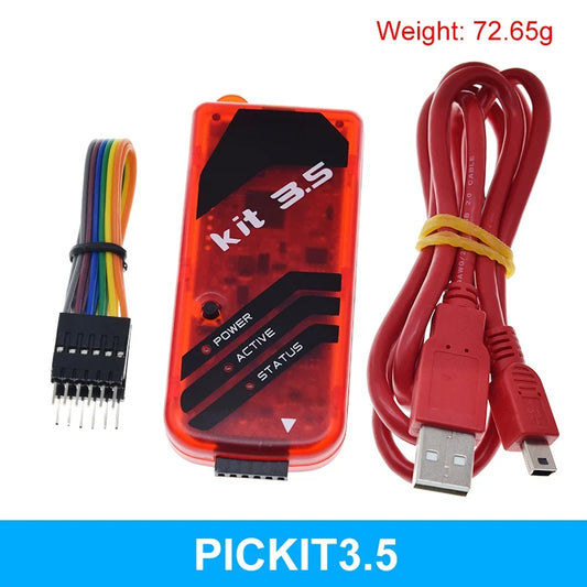 TZT PICKit2 PICKIT3 PICKit3.5 Programmer + PIC ICD2 PICKit 2 PICKIT 3 PICKIT 3.5 Programming Adapter Universal Programmer Seat
