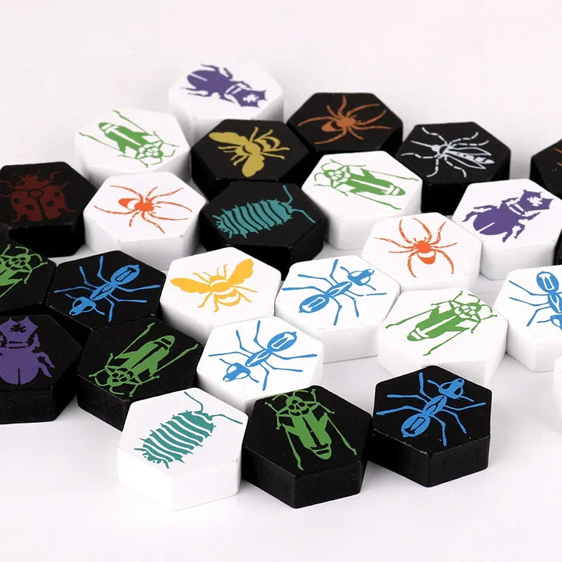 New Hive Board Game 2 Players Family Party Parents With Children Funny Game Entertainment Made High Quality Wooden Friend Gift