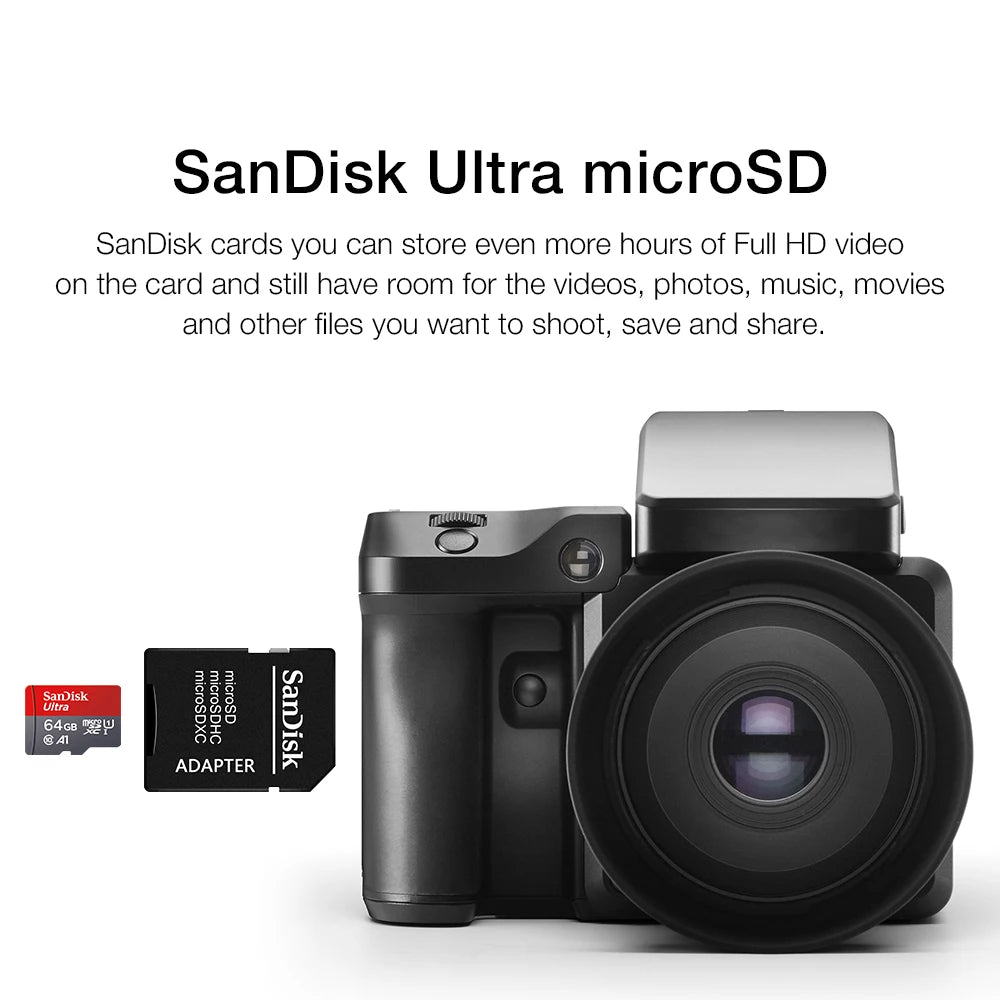 100% Original Sandisk Micro SD Card 64GB Class10 Flash TF Card 64GB Memory Card 64gb memoria disk for samrtphone and table PC