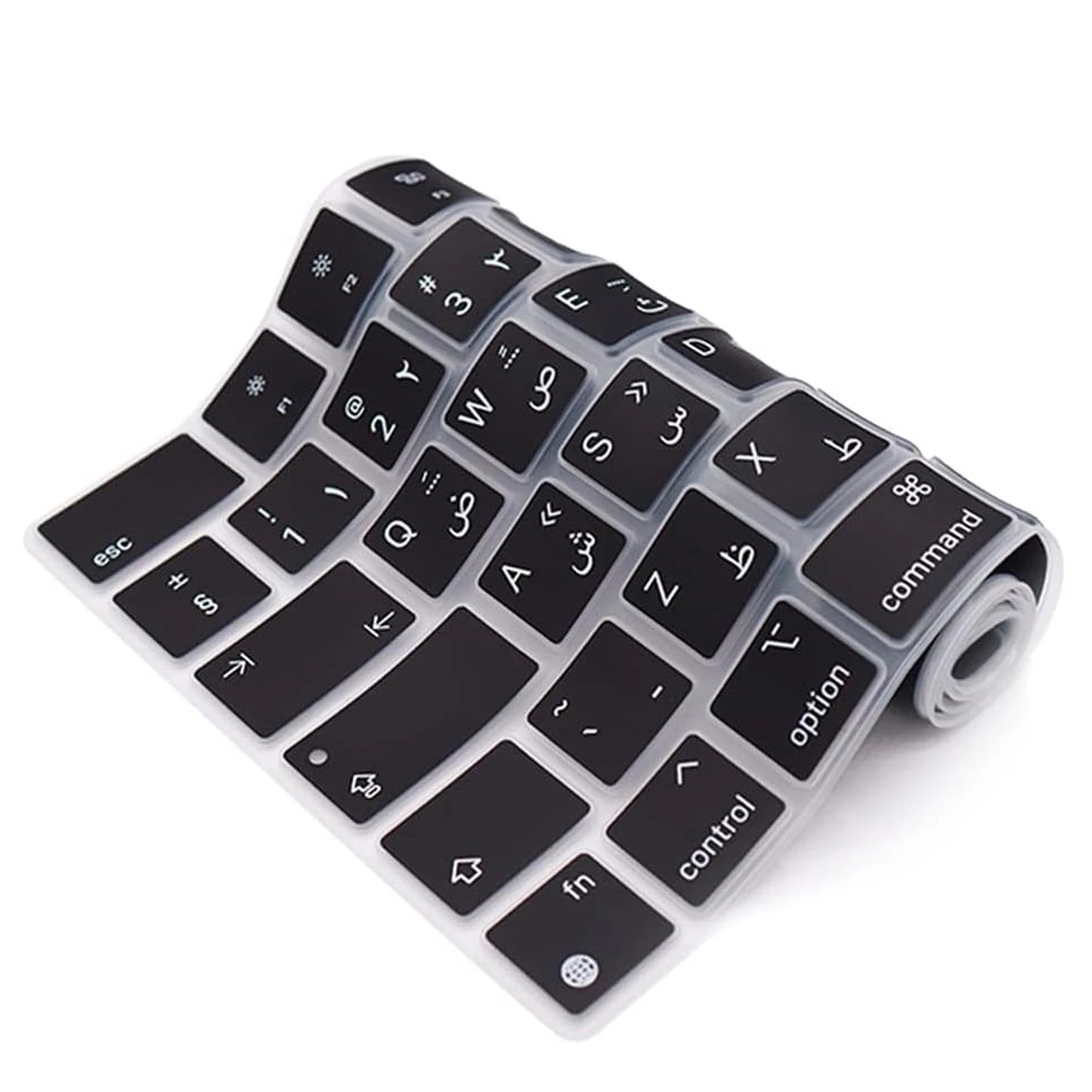 Compatible keyboard cover for 2025 MacBook Air 13.6 M4 A3240 A3113 MacBook Pro14 16 M4 M3 A3185 A3401 A3403 A2991 with touch ID